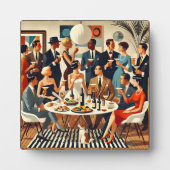 ミッドセンチュリーモダンザマルティーニ知識人 フォトプラーク (正面)