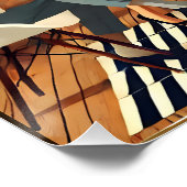 ミッドセンチュリーモダンザマルティーニ知識人 ポスター (コーナー)