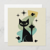 ミッドセンチュリーモダンシアトルキャット (正面/裏面)