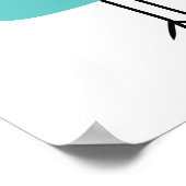 ミッドセンチュリーモダンシックベビー子供部屋アートポスター ポスター (角)