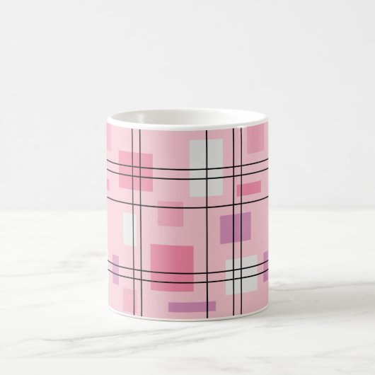 ミッドセンチュリーモダンジオメトリック13 コーヒーマグカップ (中央)