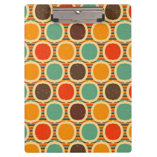 ミッドセンチュリーモダンジオメトリック5 クリップボード (正面)