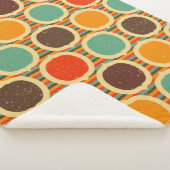 ミッドセンチュリーモダンジオメトリック5 シェルパブランケット (3/4)