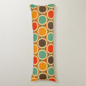 ミッドセンチュリーモダンジオメトリック5 ボディピロー (正面縦)