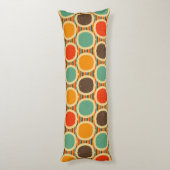 ミッドセンチュリーモダンジオメトリック5 ボディピロー (裏面 (縦))