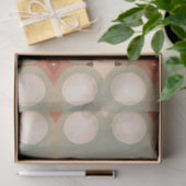 ミッドセンチュリーモダンスオーガニックサークルの切り離 薄葉紙 (ギフト)