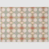 ミッドセンチュリーモダンスオーガニックサークルの切り離 薄葉紙 (正面)