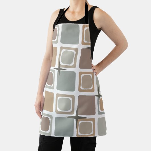 ミッドセンチュリーモダンスクエアアース エプロン (インサイチュ)