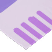 ミッドセンチュリーモダンスクエアラインライトパープル テーブルクロス (アングル)