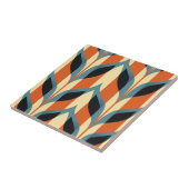 ミッドセンチュリーモダンスタイルの幾何学模様 タイル (側面)