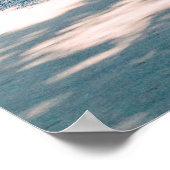 ミッドセンチュリーモダンスタイルビーチホーム ポスター (角)