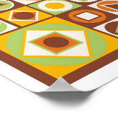 ミッドセンチュリーモダンスタイル11 ポスター (角)