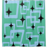 ミッドセンチュリーモダンスタイル2 シャワーカーテン (正面)