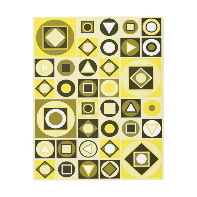 ミッドセンチュリーモダンスタイル6 メタルプリント (正面)