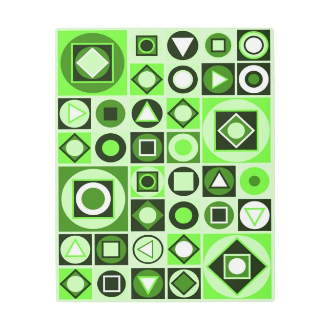 ミッドセンチュリーモダンスタイル7 メタルプリント (正面)