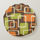 ミッドセンチュリーモダンスタイル ラウンドクッション (裏面)