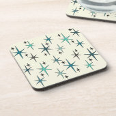 ミッドセンチュリーモダンスタースカイターコイズ コースター (左側)