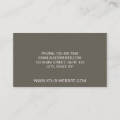 ミッドセンチュリーモダンスターズ「シャルトレウス」 名刺 (裏面)