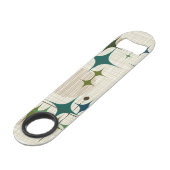 ミッドセンチュリーモダンスターバストとグローブ スピード栓抜き (正面アングル)