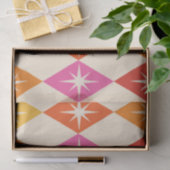 ミッドセンチュリーモダンスターバストオンレトロダイヤモンド 薄葉紙 (ギフト)