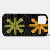 ミッドセンチュリーモダンスターバストキルト Case-Mate iPhoneケース (裏面 (横))