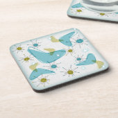 ミッドセンチュリーモダンスターバストコースターセット コースター (左側)