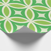 ミッドセンチュリーモダンスターバストサークル ラッピングペーパー (角)