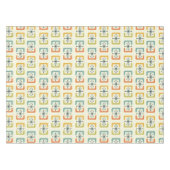 ミッドセンチュリーモダンスターバストシェル テーブルクロス (正面(横))