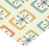 ミッドセンチュリーモダンスターバストシェル テーブルクロス (アングル)