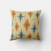 ミッドセンチュリーモダンスターバストダイヤモンド クッション (裏面)