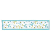 ミッドセンチュリーモダンスターバストテーブルランナー ショートテーブルランナー (横)