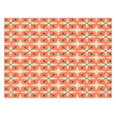 ミッドセンチュリーモダンスターバストパターン テーブルクロス (正面(横))