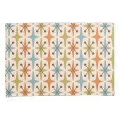 ミッドセンチュリーモダンスターバストパターン 枕カバー (正面右)