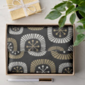 ミッドセンチュリーモダンスターバストパターン 薄葉紙 (ギフト)