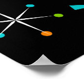 ミッドセンチュリーモダンスターバスト ポスター (角)