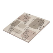 ミッドセンチュリーモダンスプートニクTaupe タイル (側面)