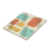 ミッドセンチュリーモダンスプートニ数々のク色1 タイル (側面)