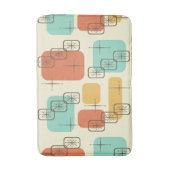 ミッドセンチュリーモダンスプートニ数々のク色1 バスマット (正面縦)