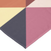 ミッドセンチュリーモダンズカラフル三角形 テーブルクロス (アングル)