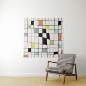 ミッドセンチュリーモダンタイル タペストリー (インサイチュ(横))