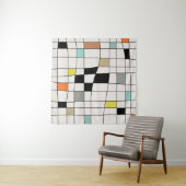 ミッドセンチュリーモダンタイル タペストリー (インサイチュ)