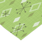 ミッドセンチュリーモダンダイアモンシャートルーズ ショートテーブルランナー (コーナー)