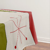 ミッドセンチュリーモダンダイヤモンド テーブルクロス (インサイチュ)