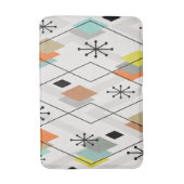 ミッドセンチュリーモダンダイヤモンド バスマット (正面縦)