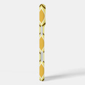 ミッドセンチュリーモダンダイヤモンド、マスタード金ゴールド Case-Mate iPhoneケース (裏面 / 右)