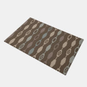 ミッドセンチュリーモダンチェーンアーストーン ドアマット (アングル)