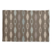 ミッドセンチュリーモダンチェーンアーストーン 枕カバー (裏面)