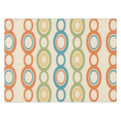 ミッドセンチュリーモダンチェーンリンカラフルク テーブルクロス (正面(横))