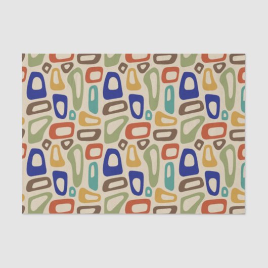 ミッドセンチュリーモダンデコペ 薄葉紙 (正面)