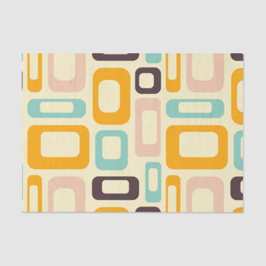 ミッドセンチュリーモダンデコペ 薄葉紙 (正面)